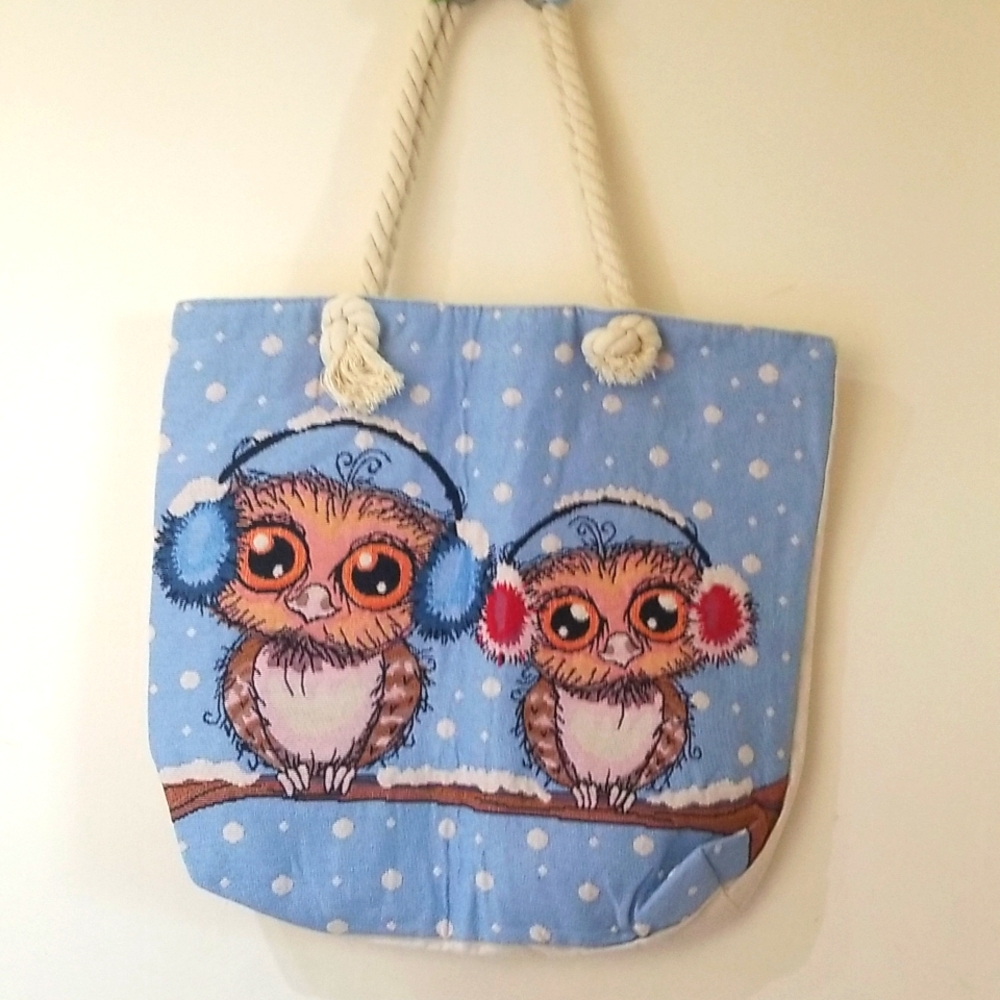 Winter Owl Bag